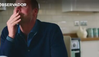 William emociona-se com relato sobre impacto do suicídio – Observador