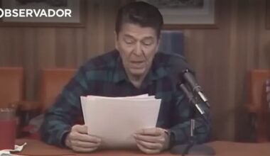 Anúncio de Reagan. Trump anuncia tarifas de 10% ao Canadá – Observador