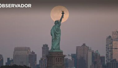 as imagens da "Lua do Caçador" – Observador