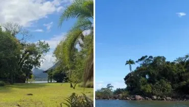 Ilha paradisíaca no Paraná à venda por 
