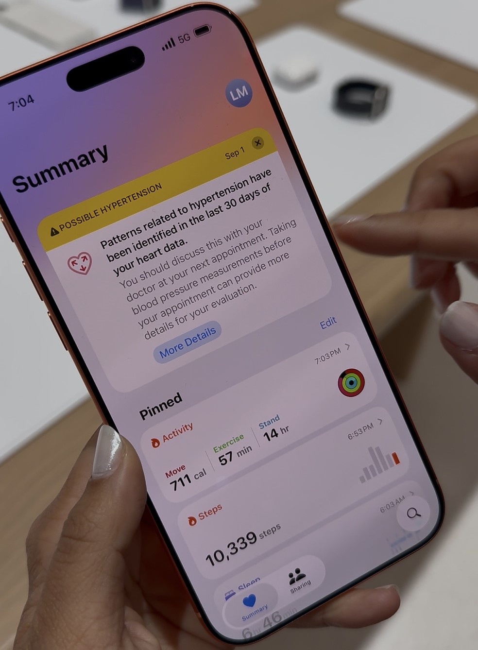 Apple Watch: medidor de hipertensão é aprovado nos EUA e está em análise pela Anvisa para o Brasil — Foto: Bruno Rosa