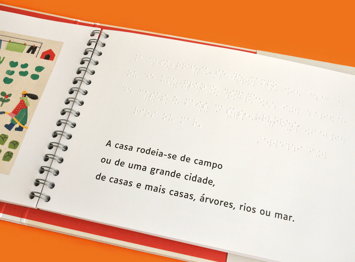 Livro português para crianças cegas na seleção White Ravens dos melhores de 2025