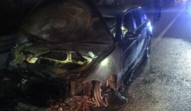 Carro arde por completo no IC2 às portas de Coimbra – Notícias de Coimbra