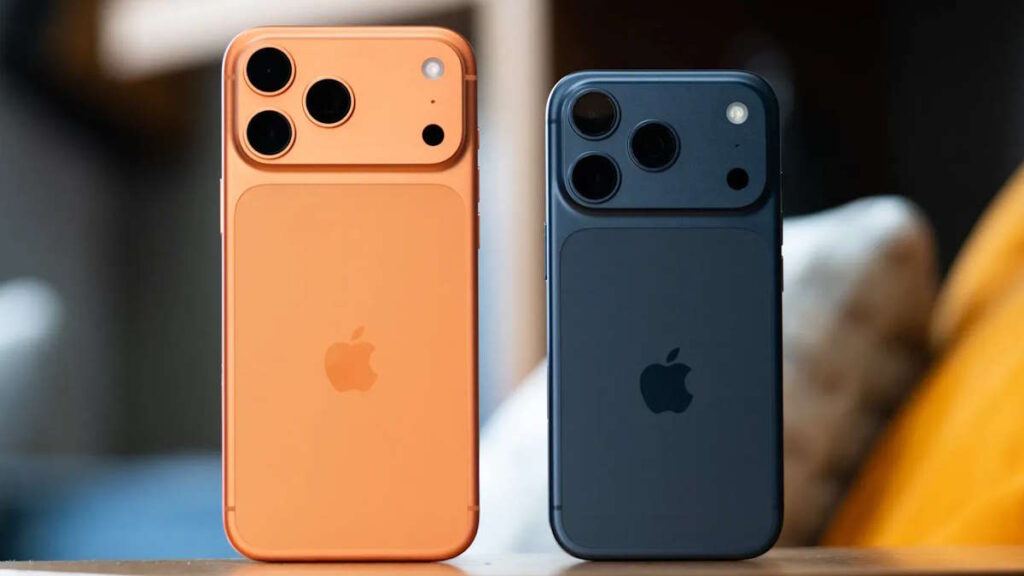 iPhone 17 Pro flash sombra câmara