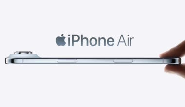 iPhone Air Apple produção