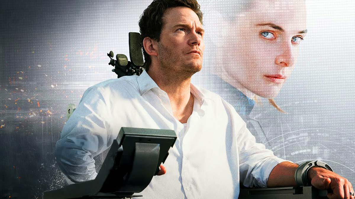 Chris Pratt precisa provar sua inocência no trailer de 'Justiça Artificial', novo thriller futurista
