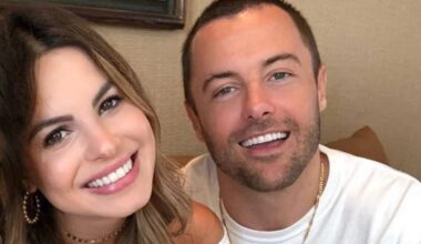 Sthefany e Kayky Brito posam juntos no aniversário de 1 ano do bebe dela