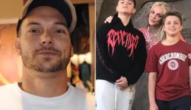 Kevin Federline teve dois filhos com Britney Spears