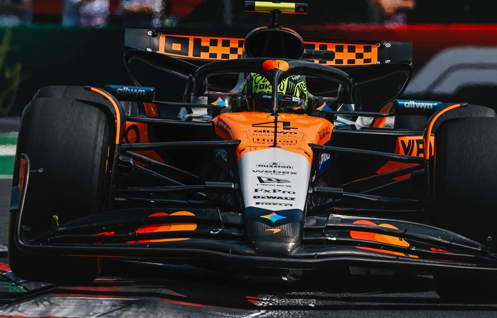 GP México F1: Lando Norris faz a pole, Leclerc e Hamilton no top 3