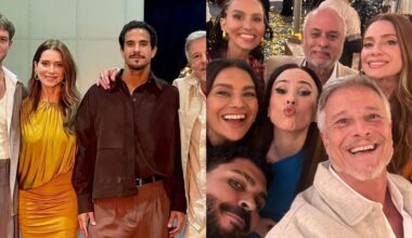 Letícia Spiller com familiares e amigos - Foto: Reprodução / Instagram