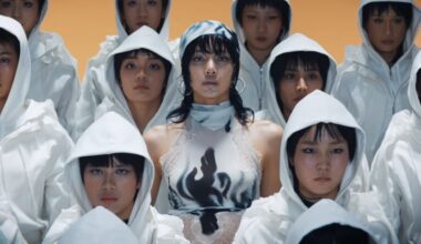 Lisa no clipe de 'ROCKSTAR'