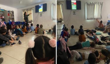 Livro sobre animais aborda valores humanos com turma do ensino fundamental – A FOLHA TORRES