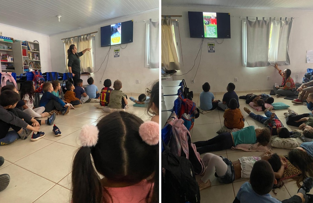 Livro sobre animais aborda valores humanos com turma do ensino fundamental – A FOLHA TORRES