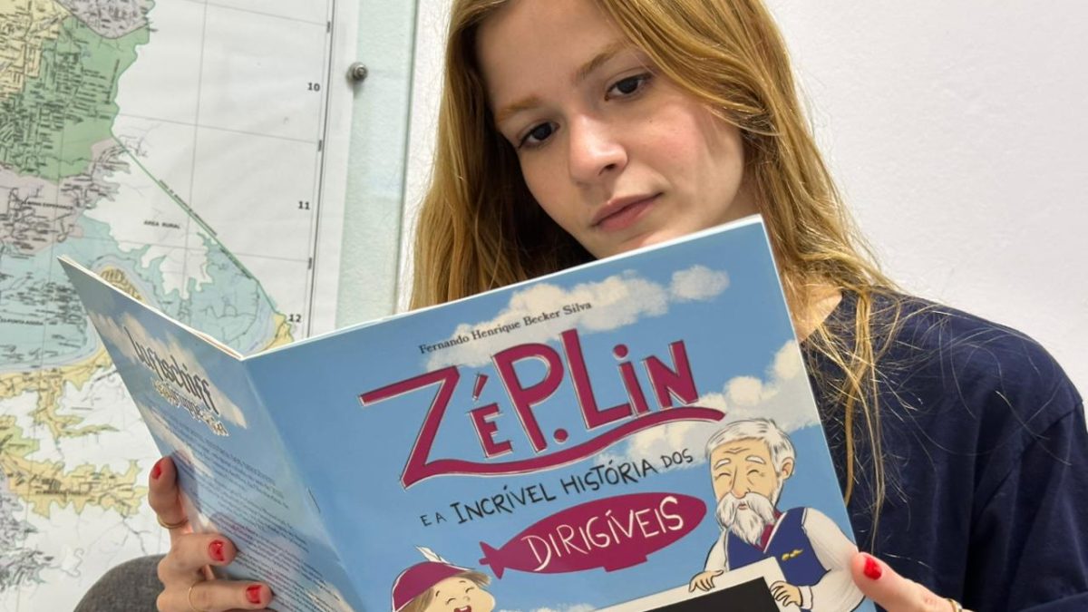 Livro infantil gratuito revela conto que sobrevoou Blumenau