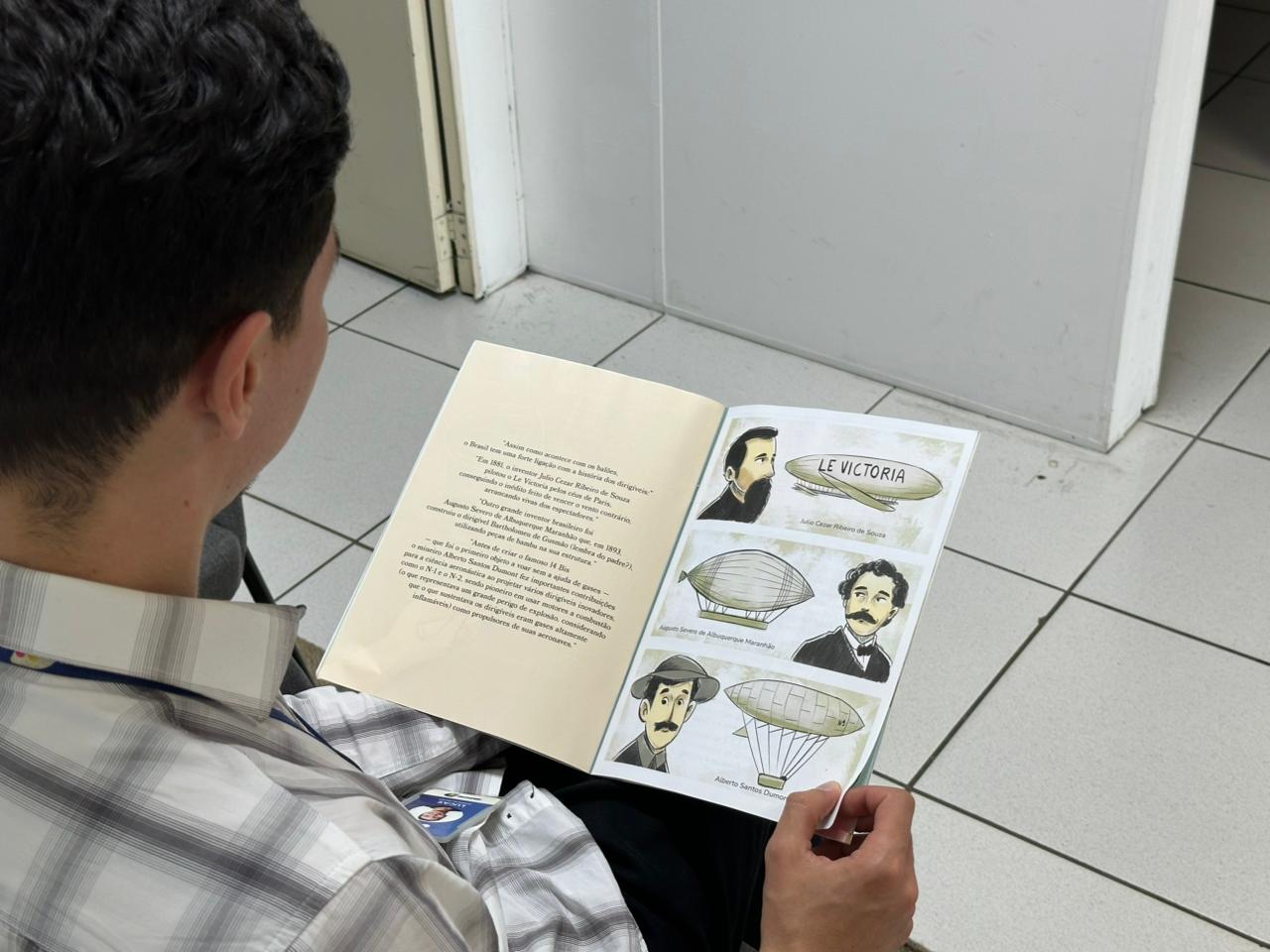 Gigantes no céu: livro infantil gratuito revela a história que sobrevoou Blumenau