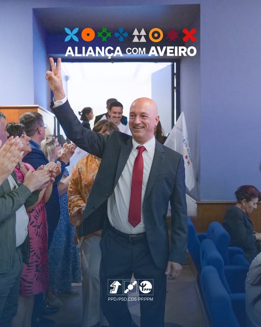 Luís Souto é o novo presidente da Câmara de Aveiro, sem maioria absoluta