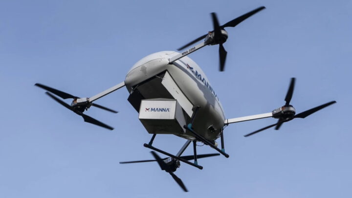 Drone da Manna Aero