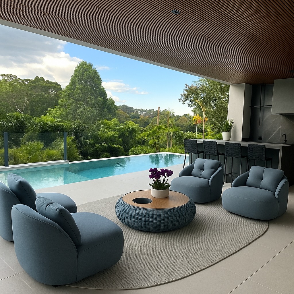 Projeto da decoração da nova mansão de Juju Salimeni - Foto: Divulgação