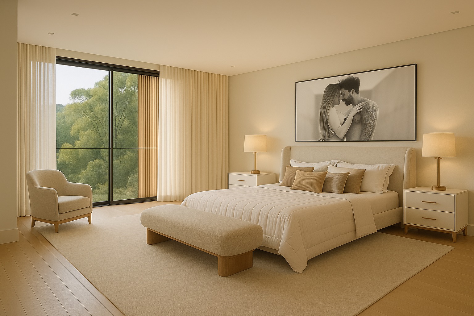 Projeto da decoração da nova mansão de Juju Salimeni - Foto: Divulgação