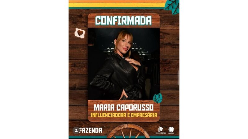 Maria Caporusso. - Reprodução/RECORD