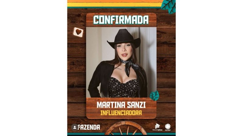 Martina Sanzi. - Reprodução/RECORD