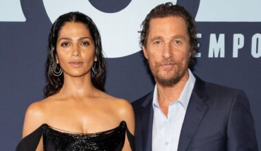 Matthew McConaughey e Camila Alves McConaughey