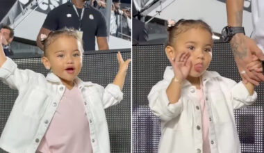 Mavie, filha de Neymar Jr e Bruna Biancardi - Foto: Reprodução / Instagram @santosfc