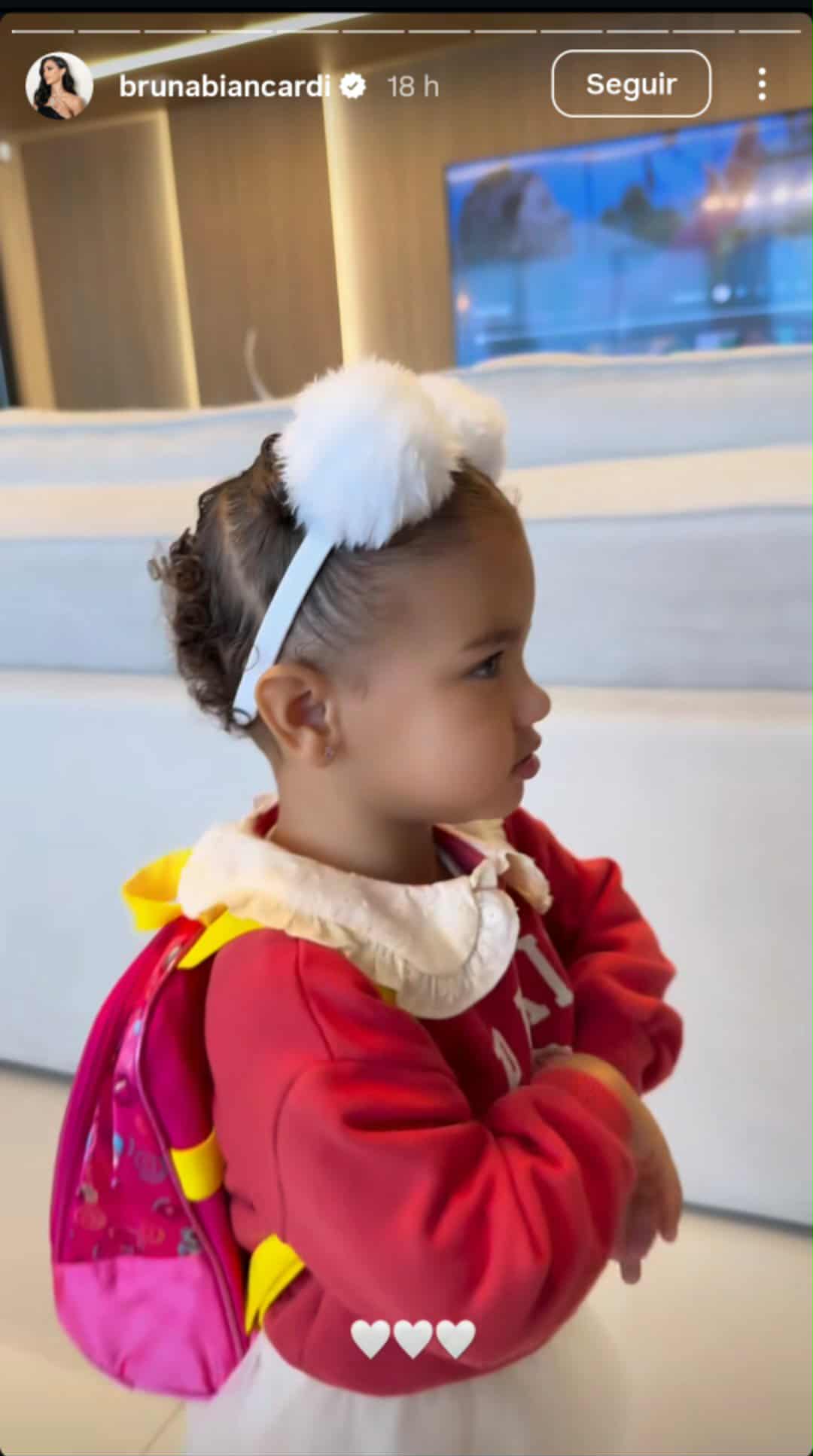 Neymar e Bruna Biancardi recebem Maria Clara e JP - Foto: Bruna Biancardi
