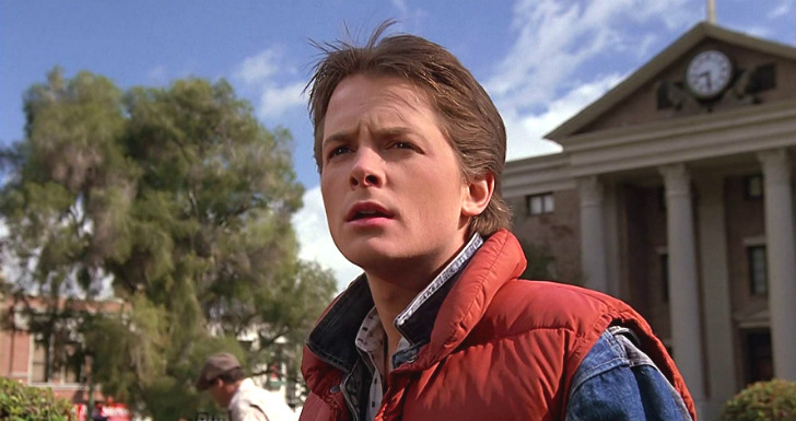 Michael J. Fox Back to the Future grandes filmes na tv