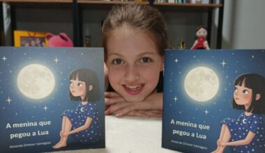 Mini escritora de Blumenau lança segundo livro aos 8 anos