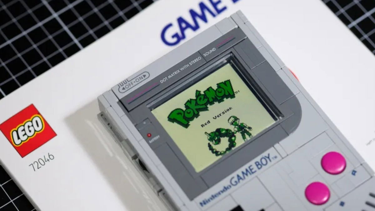Modder transforma LEGO Game Boy em consola jogável com os cartuchos originais