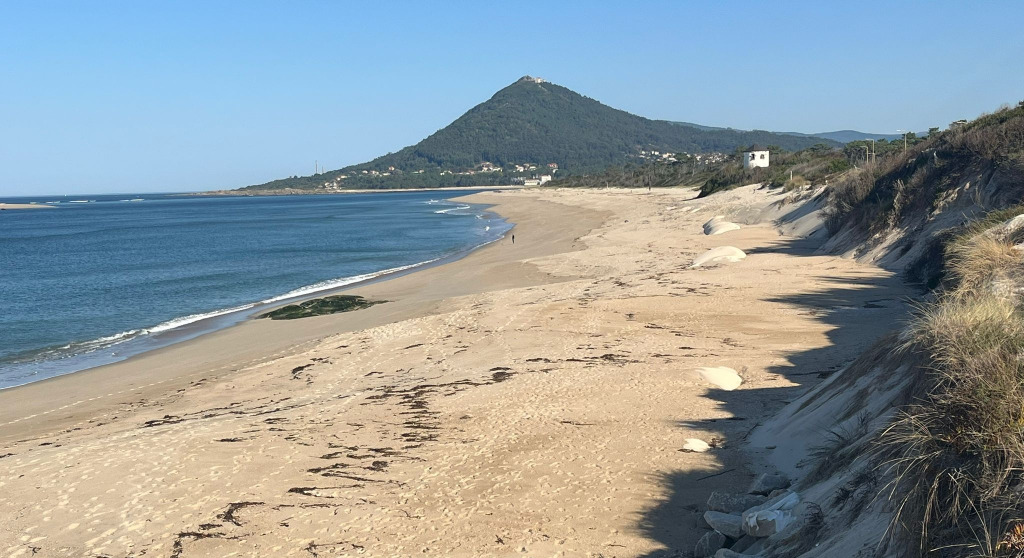 Caminha: Mar devolve areia retirada. Veja como está o areal de Moledo agora [FOTOS]