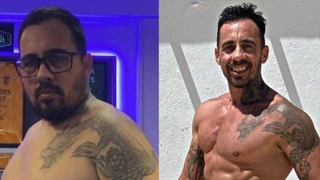 Sandro do 'Secret Story' já pesou mais de 100 quilos. O antes e depois
