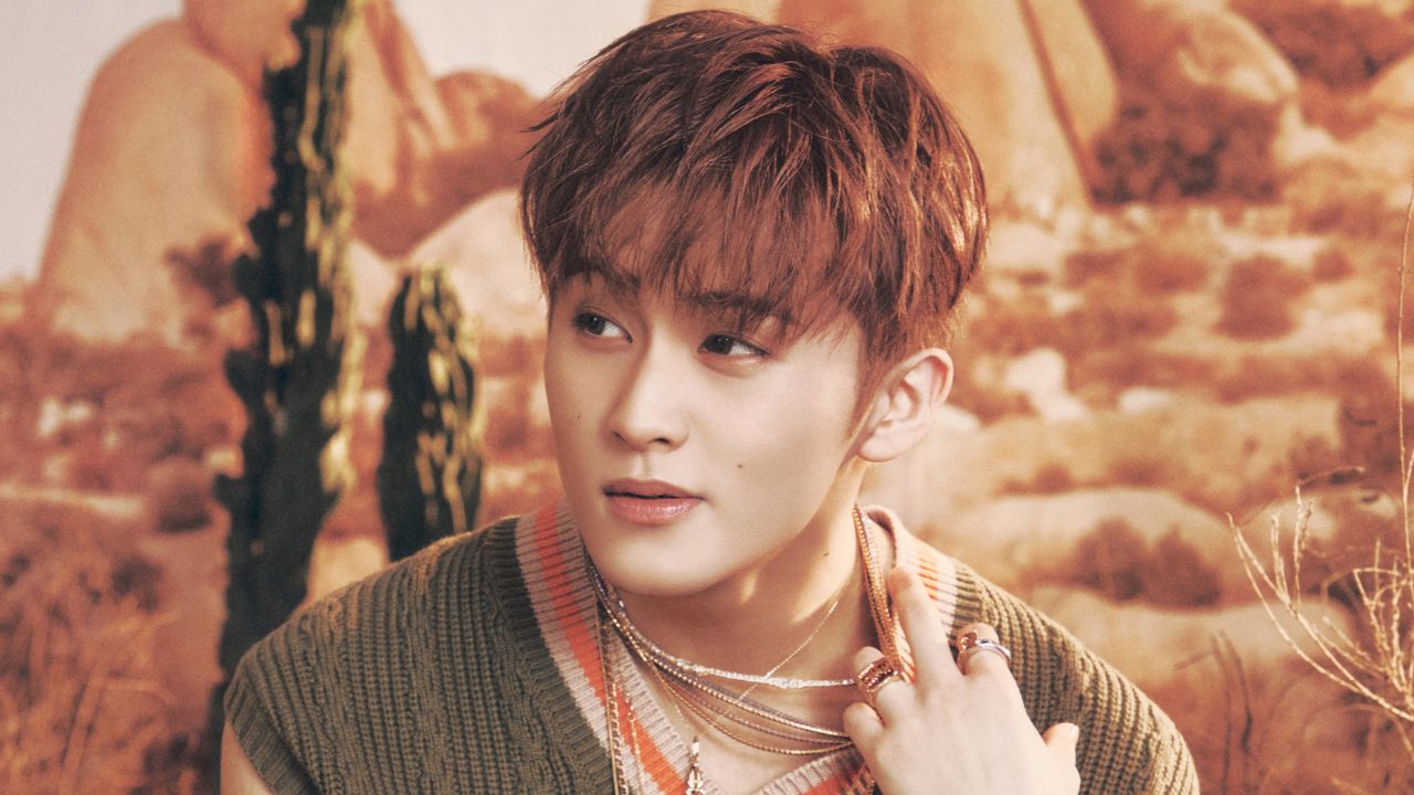 Mark em concept photo de 'WALK', do NCT 127