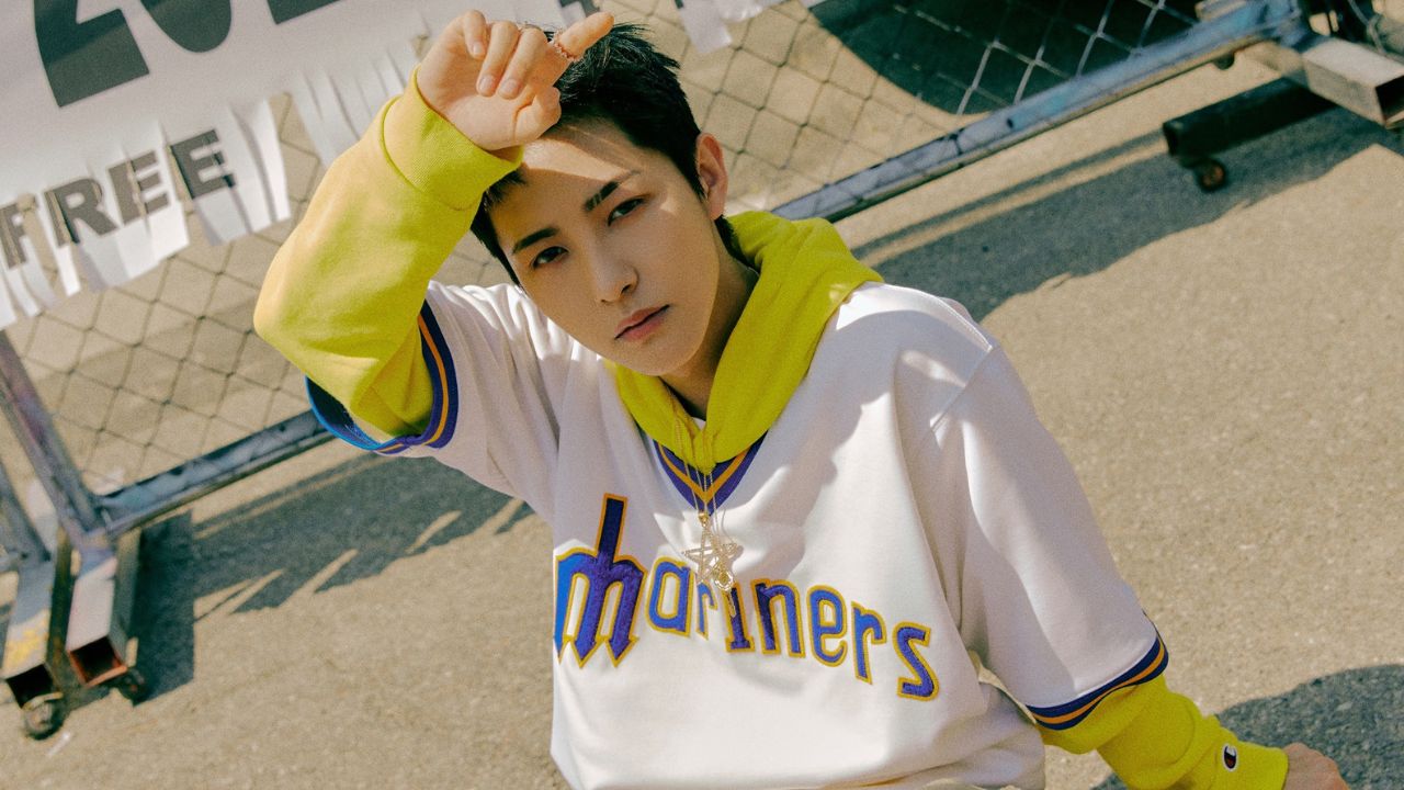 Renjun em concept photo para o álbum "Beatbox"