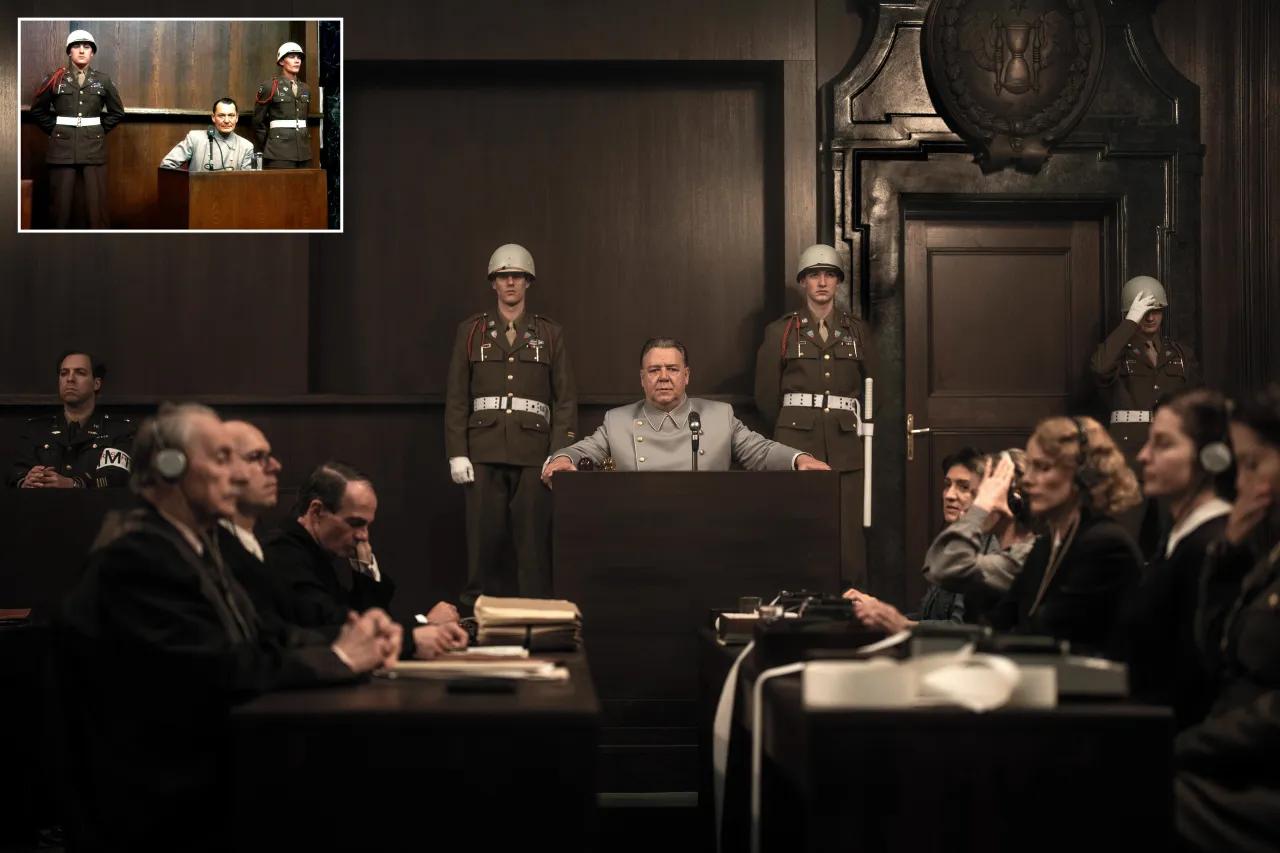 Russell Crowe e Rami Malek no PODEROSO trailer do drama 'Nuremberg'; Confira!