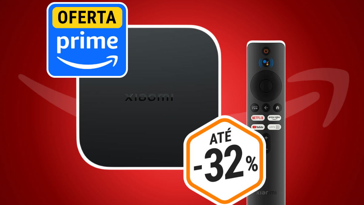 O preço da Xiaomi TV Box S (2.ª Geração) cai a pique antes da Festa de Ofertas Prime na Amazon!