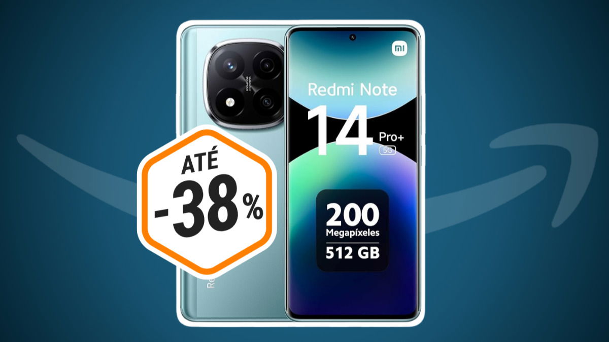 O Xiaomi Redmi Note 14 Pro+ continua a preço de saldo após as ofertas Prime