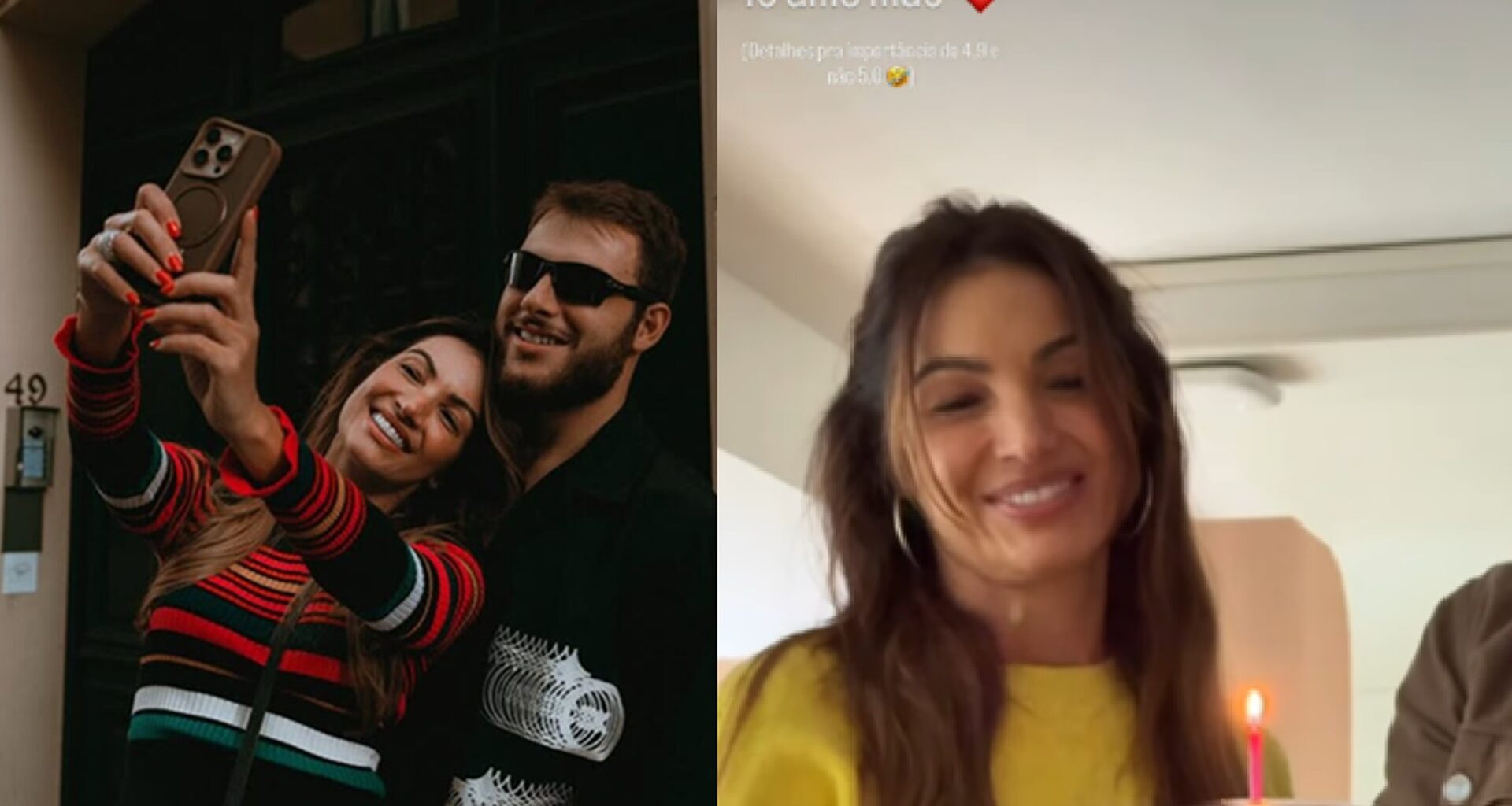 Patrícia Poeta e o filho, Felipe Poeta - Foto: Reprodução / Instagram @patriciapoeta