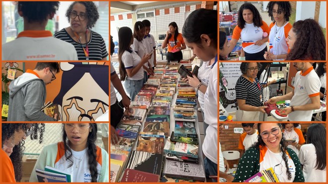 Projeto faz doação de 2.500 livros e mobiliza alunos e colaboradores » Alagoas Notícia Boa