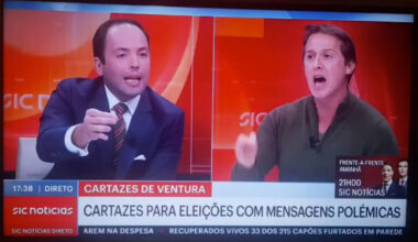 “Ó homem, cale-se”: Confronto aceso com deputado do Chega leva Prata Roque a abandonar estúdio de televisão em direto