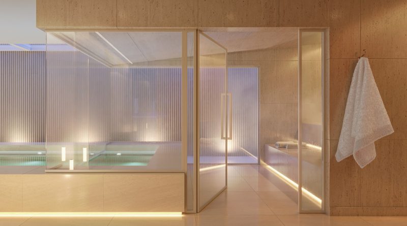 Detalhes de prédio de luxo em Balneário Piçarras - Daxo/Divulgação/ND