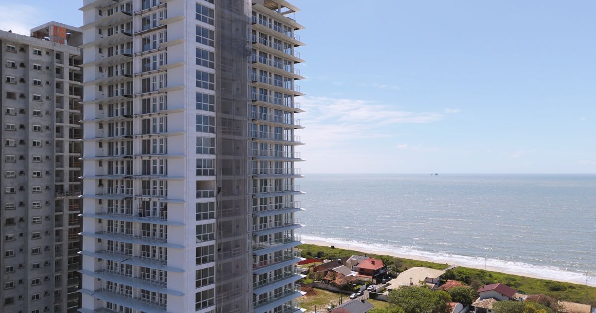 Fachada de prédio de luxo foi construída de forma quase artesanal, diz incorporadora Foto: Daxo/Divulgação/ND