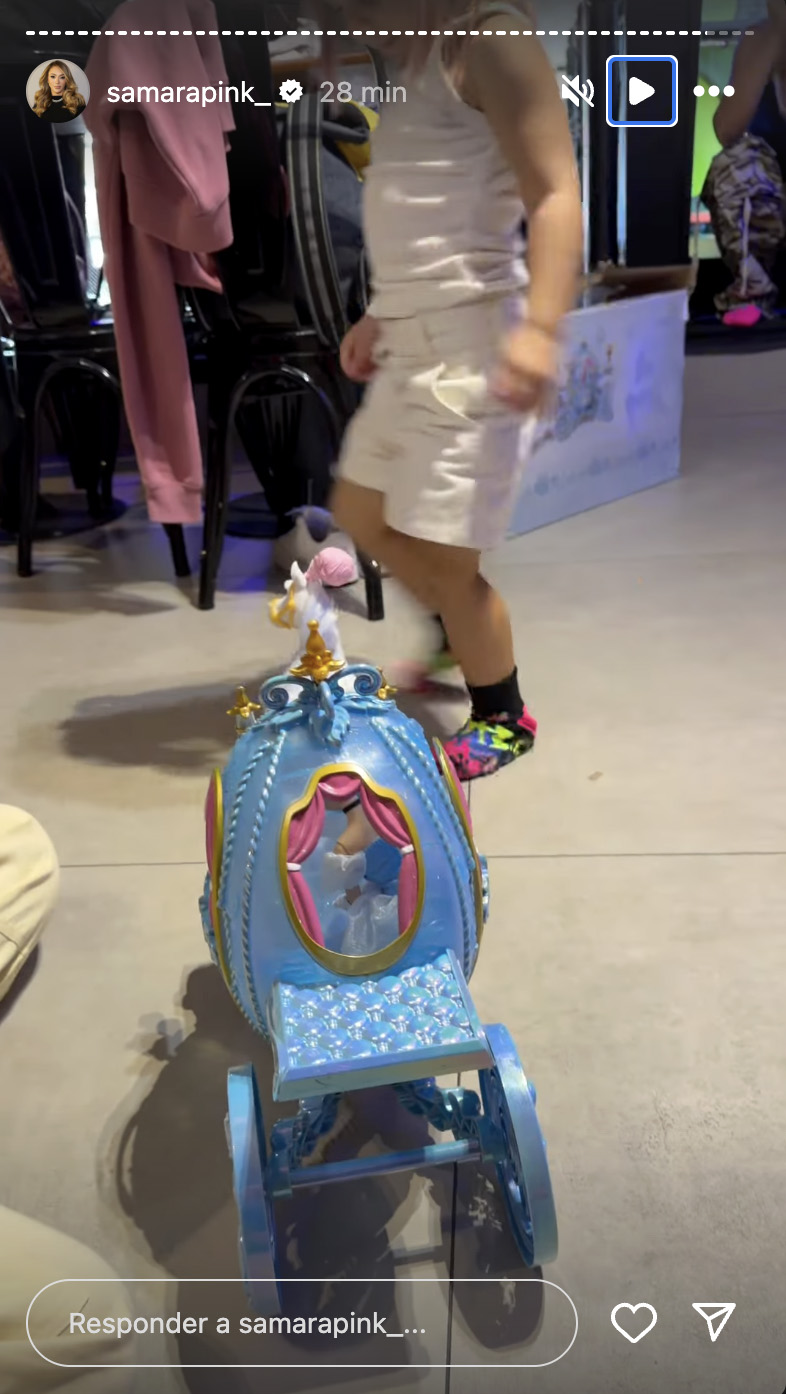 Presente de Samara Pink para Maria Flor - Foto: Reprodução / Instagram