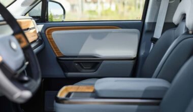 Puxadores portas da Rivian