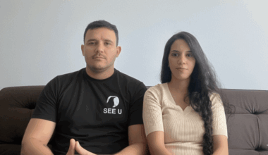 Arthur e Jaqueline Sendas, cofundadores do See U App.