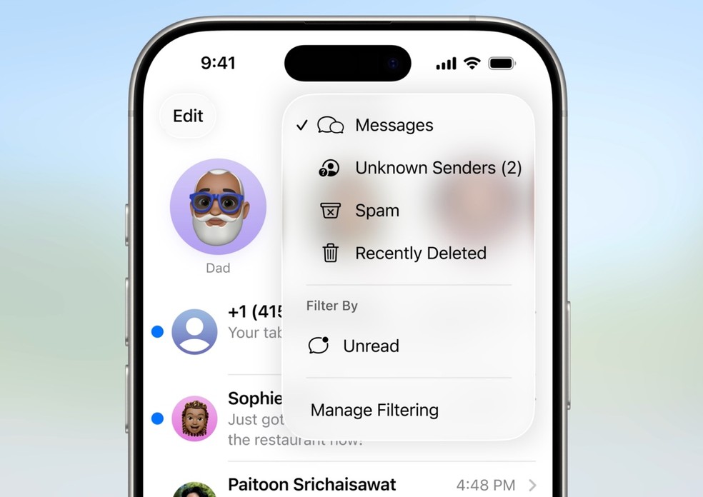 Novo iOS 26 tem recursos contra roubo — Foto: Reprodução