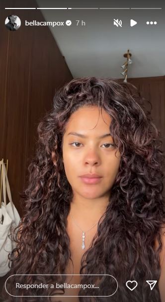 Stories de Bella Campos - Reprodução / Instagram