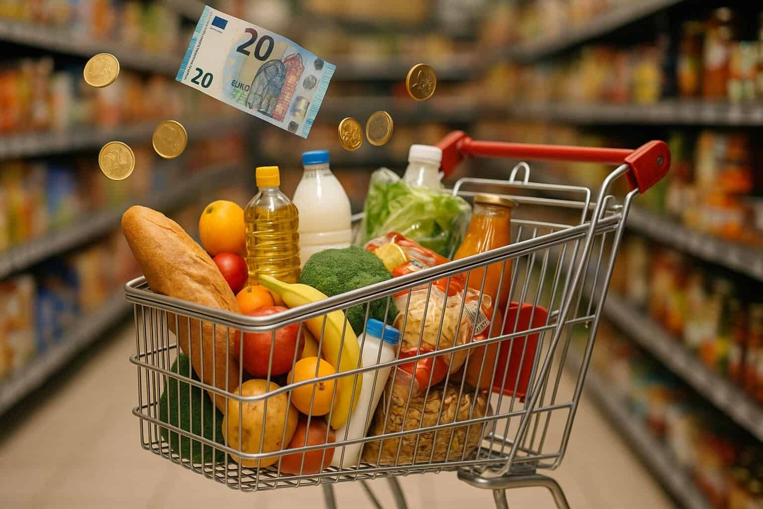 Há um supermercado onde é mais barato comprar! Qual?