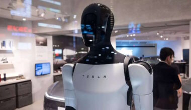 Tesla Optimus robôs problemas